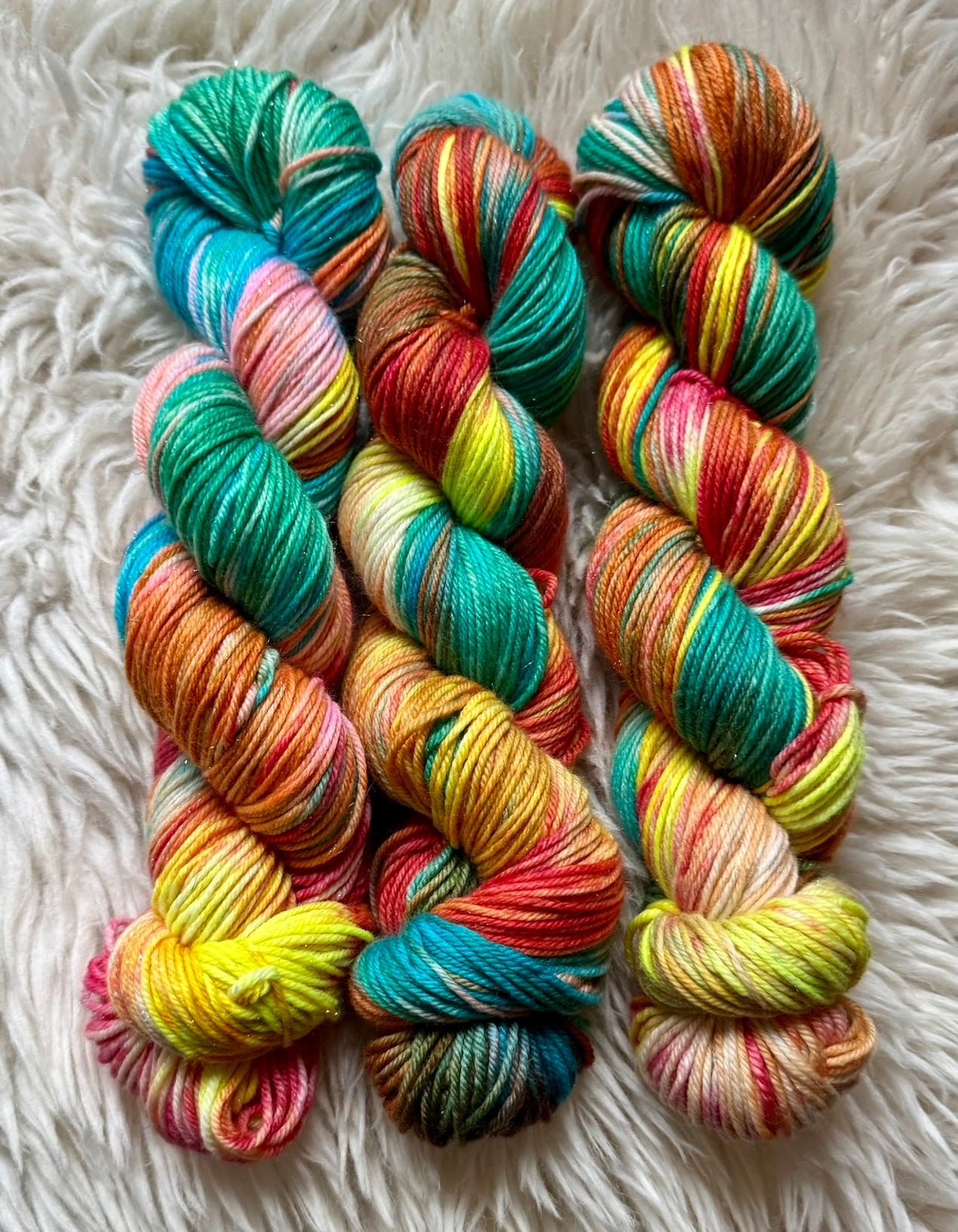 100g kukkakimppu kimallemerino