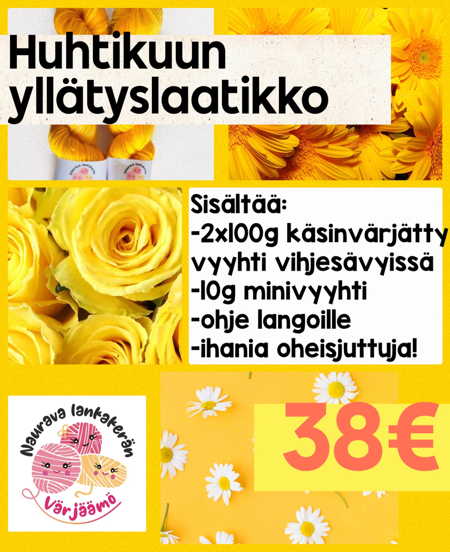 Huhtikuun yllätyslaatikko