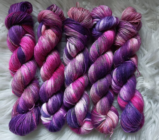 100g ohut kimallemerino lilapinkeys