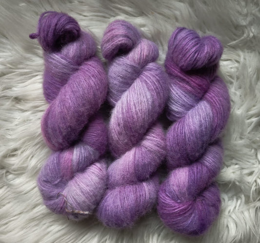 100g lila pehmopuhallus