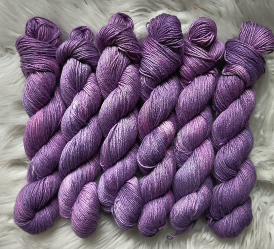 100g violet puuvillamerino