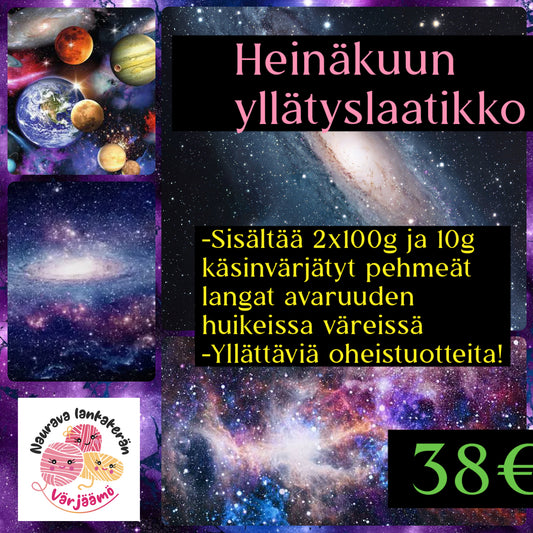 Heinäkuun yllätyslaatikko