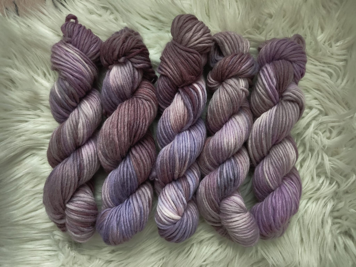 100g lila paksu villa