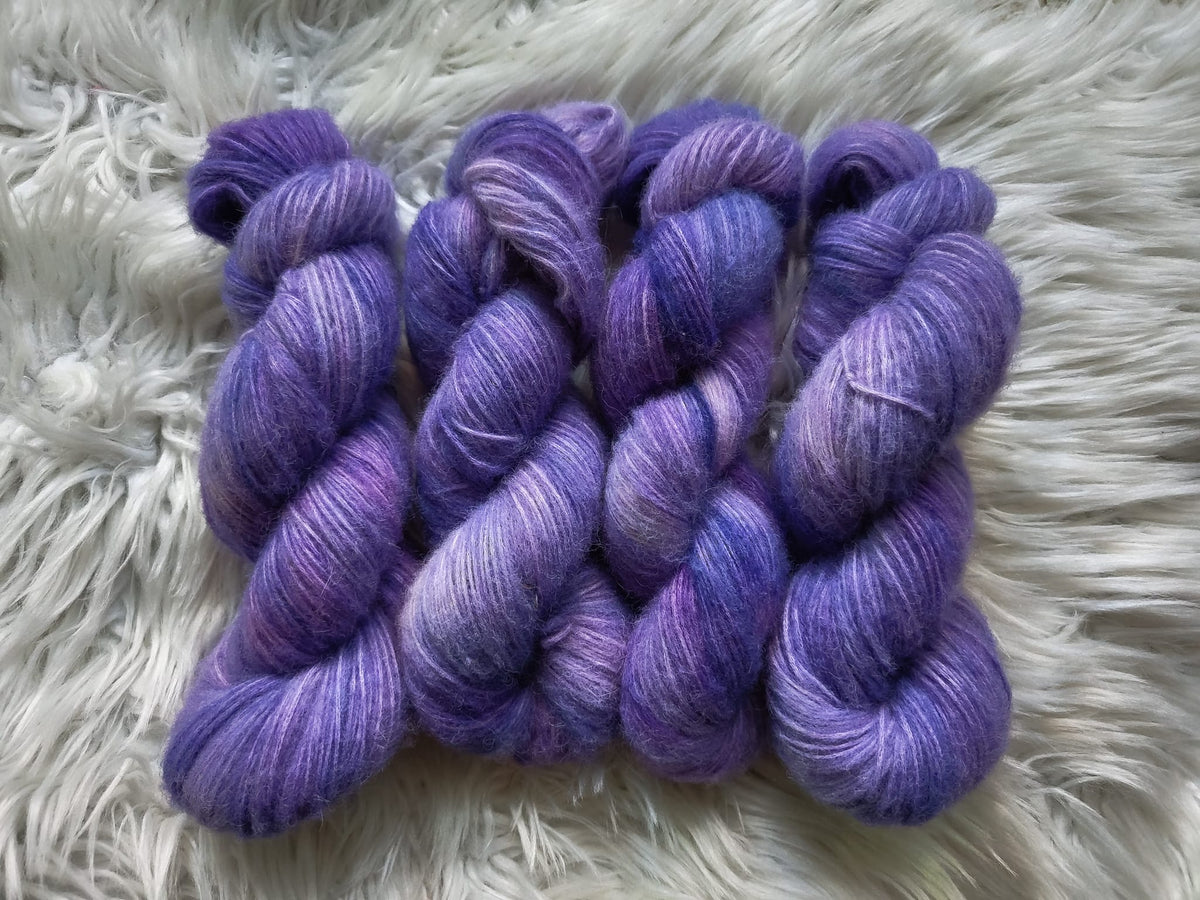 100g pehmopuhallus tummaviolet